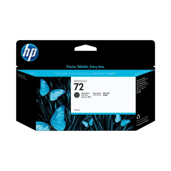 Tinta HP 72 130-ml Matte Black Ink Cartridge Plott (HP PLOTTER SUMINISTROS)